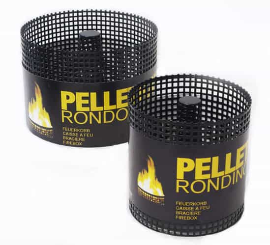 PELLETRAY Feuerkorb RONDO schwarz