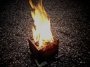 PELLETRAY Feuerkorb QUADRO schwarz
