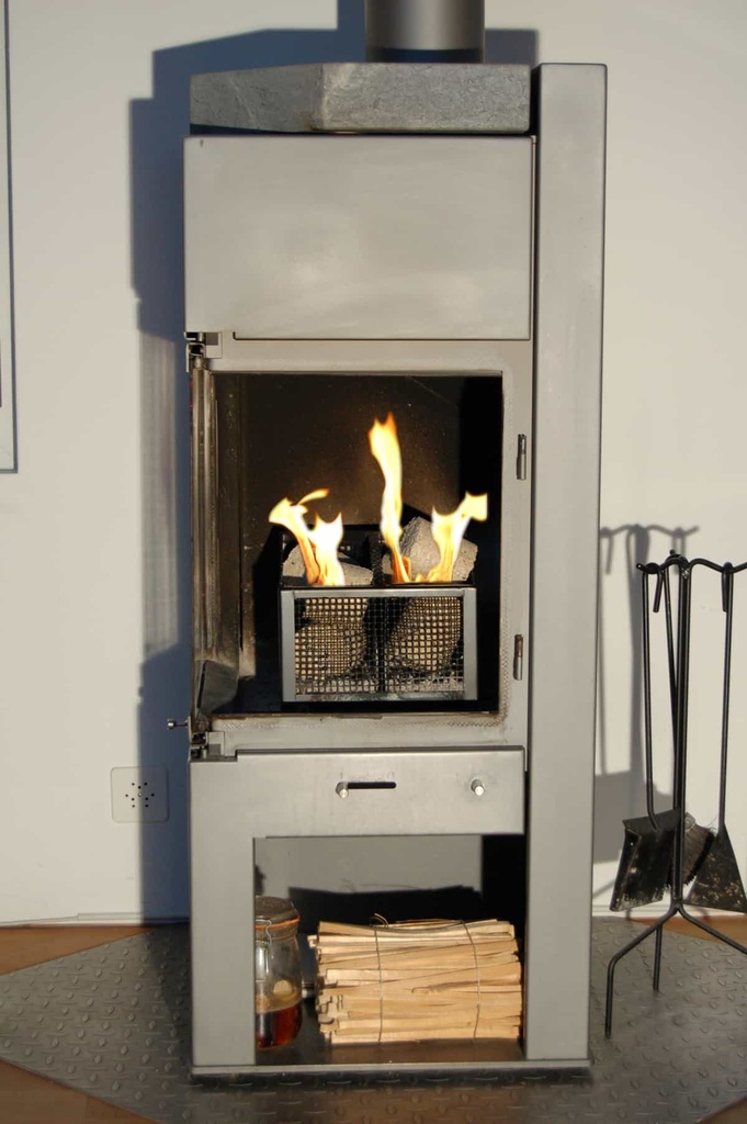 PELLETRAY Feuerkorb RONDO schwarz