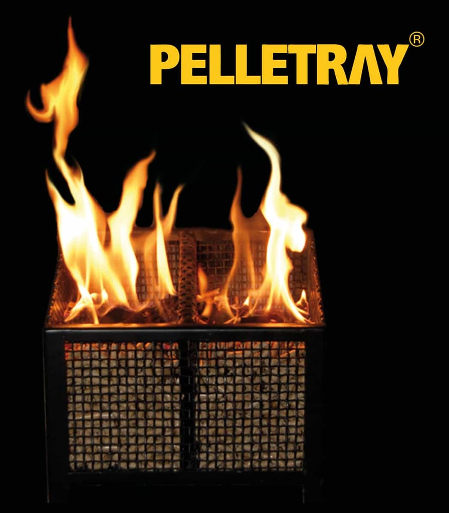 PELLETRAY Feuerkorb RONDO schwarz