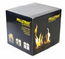PELLETRAY Feuerkorb QUADRO schwarz