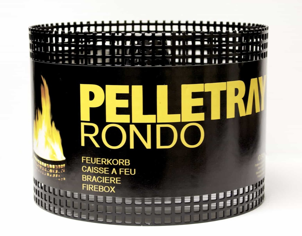 PELLETRAY Feuerkorb RONDO schwarz