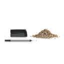 Lechuza Ersatzteil Bewässerungs-Set für CLASSICO LS 21 (Inhalt für 1 Gefäss), schwarz