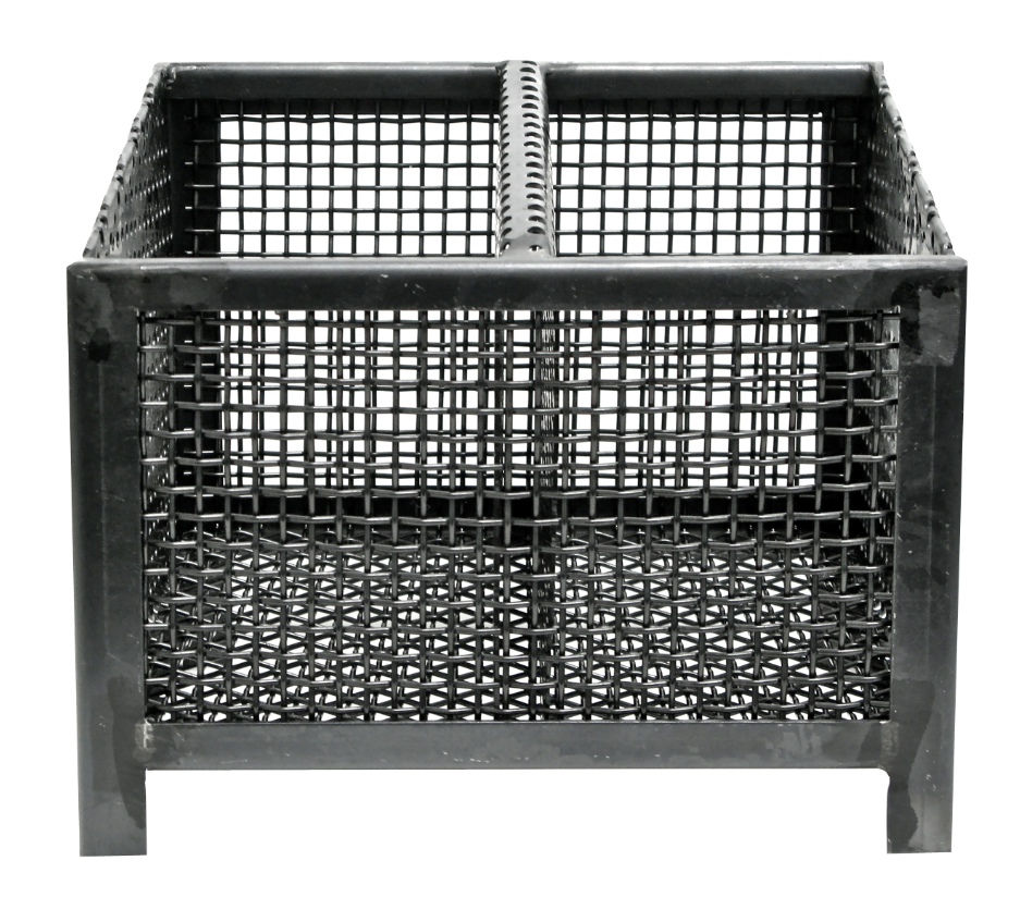 PELLETRAY Feuerkorb QUADRO schwarz