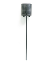 PELLETRAY Feuerkorb Gartenfackel FLAMBO schwarz